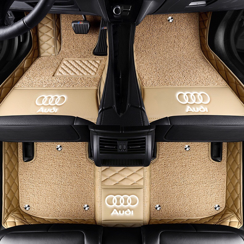Car Fully Enclosed Foot Mat A6L A4L A3 Q3 Q5 Q7 A8L Q2L A5 A7 Car Foot Mat
