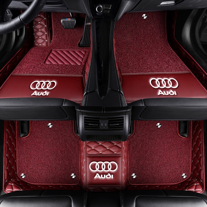 Car Fully Enclosed Foot Mat A6L A4L A3 Q3 Q5 Q7 A8L Q2L A5 A7 Car Foot Mat