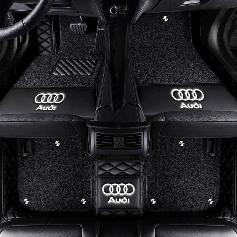 Car Fully Enclosed Foot Mat A6L A4L A3 Q3 Q5 Q7 A8L Q2L A5 A7 Car Foot Mat