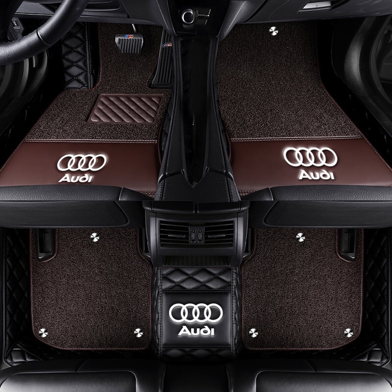 Car Fully Enclosed Foot Mat A6L A4L A3 Q3 Q5 Q7 A8L Q2L A5 A7 Car Foot Mat