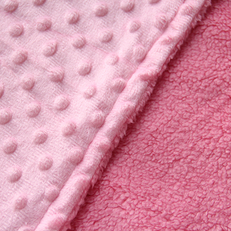 Doudou Blanket Bubble Blanket Baby Car Blanket Outdoor Baby Holding Blanket Double Layer Warm Solid Color Foam Blanket Soft Doudou Blanket Bubble Blanket Baby Car Blanket Outdoor Baby Holding Blanket Double Layer Warm Solid Color Foam Blanket Soft