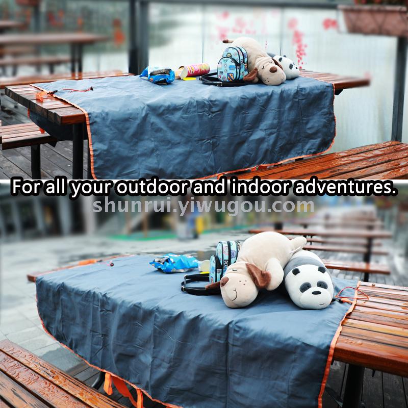 Foreign trade hot style Miscato outdoor multi-purpose waterproof carpet lightweight travel bag beach bag picnic blanket.