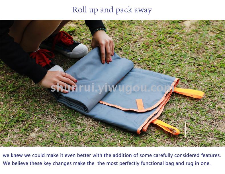 Foreign trade hot style Miscato outdoor multi-purpose waterproof carpet lightweight travel bag beach bag picnic blanket. Foreign trade hot style Miscato outdoor multi-purpose waterproof carpet lightweight travel bag beach bag picnic blanket.
