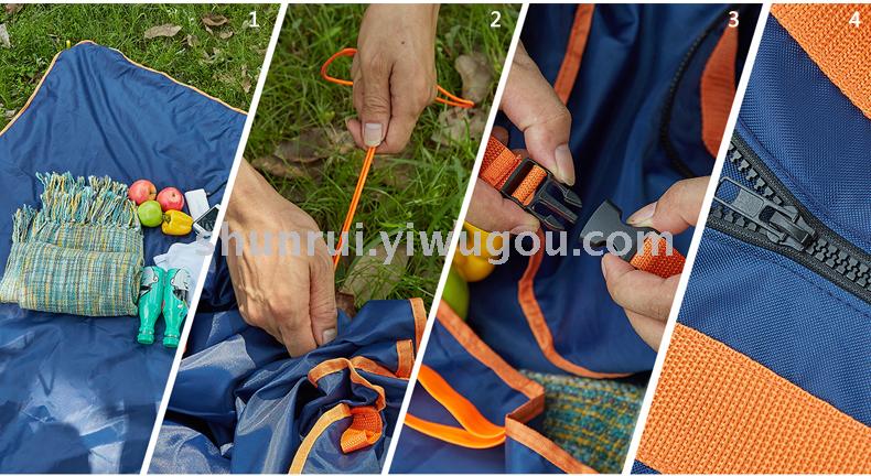 Foreign trade hot style Miscato outdoor multi-purpose waterproof carpet lightweight travel bag beach bag picnic blanket. Foreign trade hot style Miscato outdoor multi-purpose waterproof carpet lightweight travel bag beach bag picnic blanket.
