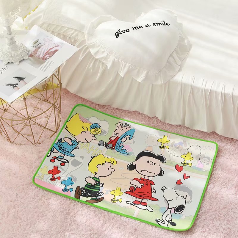 Cartoon Car Styling Foot Mat Non-Slip Floor Mat Non-Absorbent Window Cushion Bathroom Mat Doormat Sofa Cushion