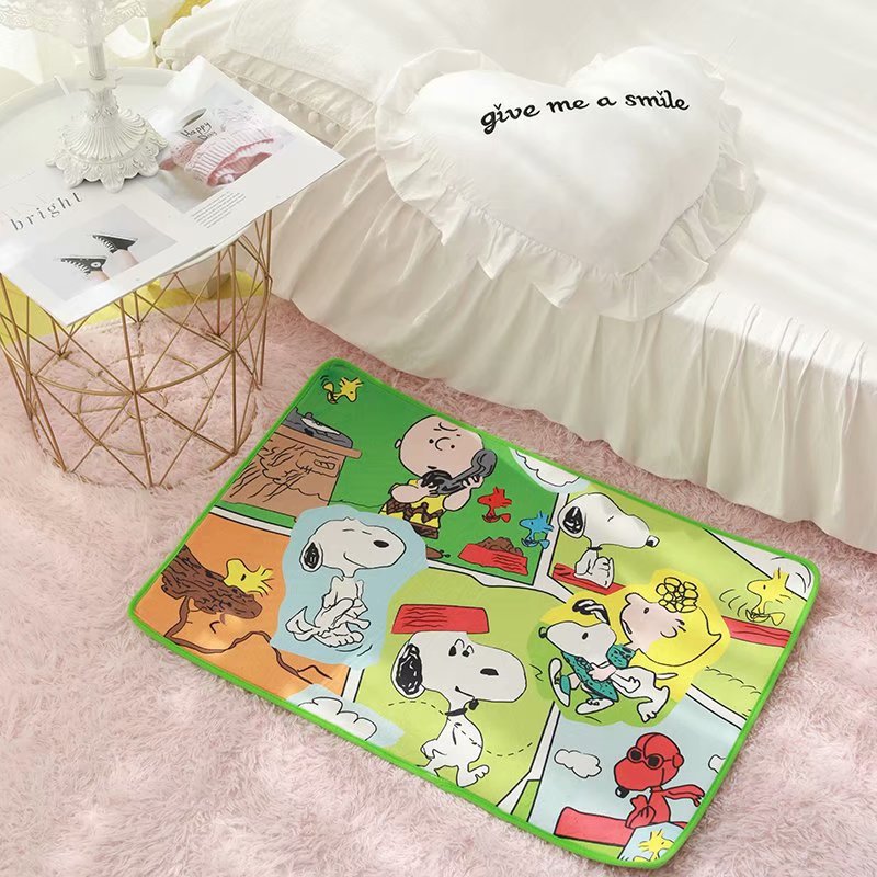 Cartoon Car Styling Foot Mat Non-Slip Floor Mat Non-Absorbent Window Cushion Bathroom Mat Doormat Sofa Cushion