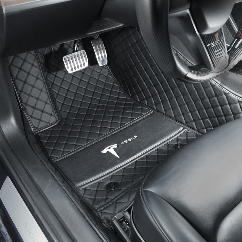 Applicable to Tesla MODEL3 Foot Mat Fully Surrounded Tesla Car Model Y Carpet 20 21