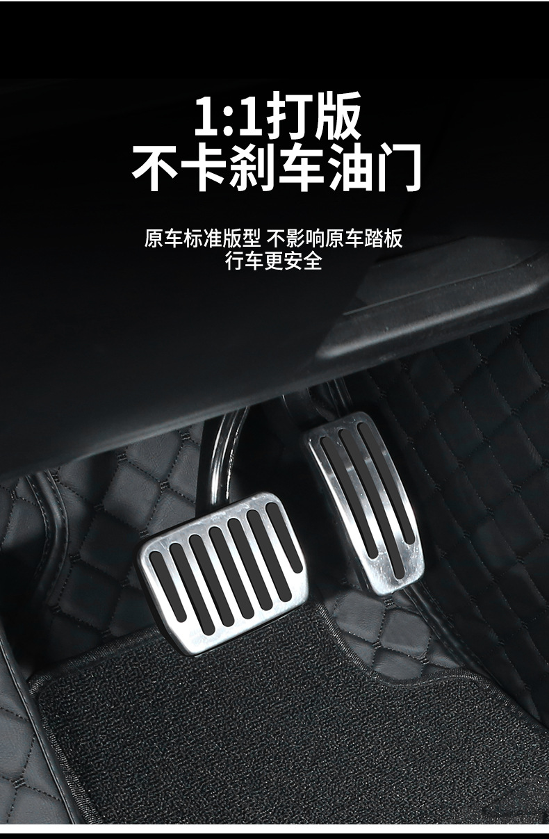 Applicable to Tesla MODEL3 Foot Mat Fully Surrounded Tesla Car Model Y Carpet 20 21