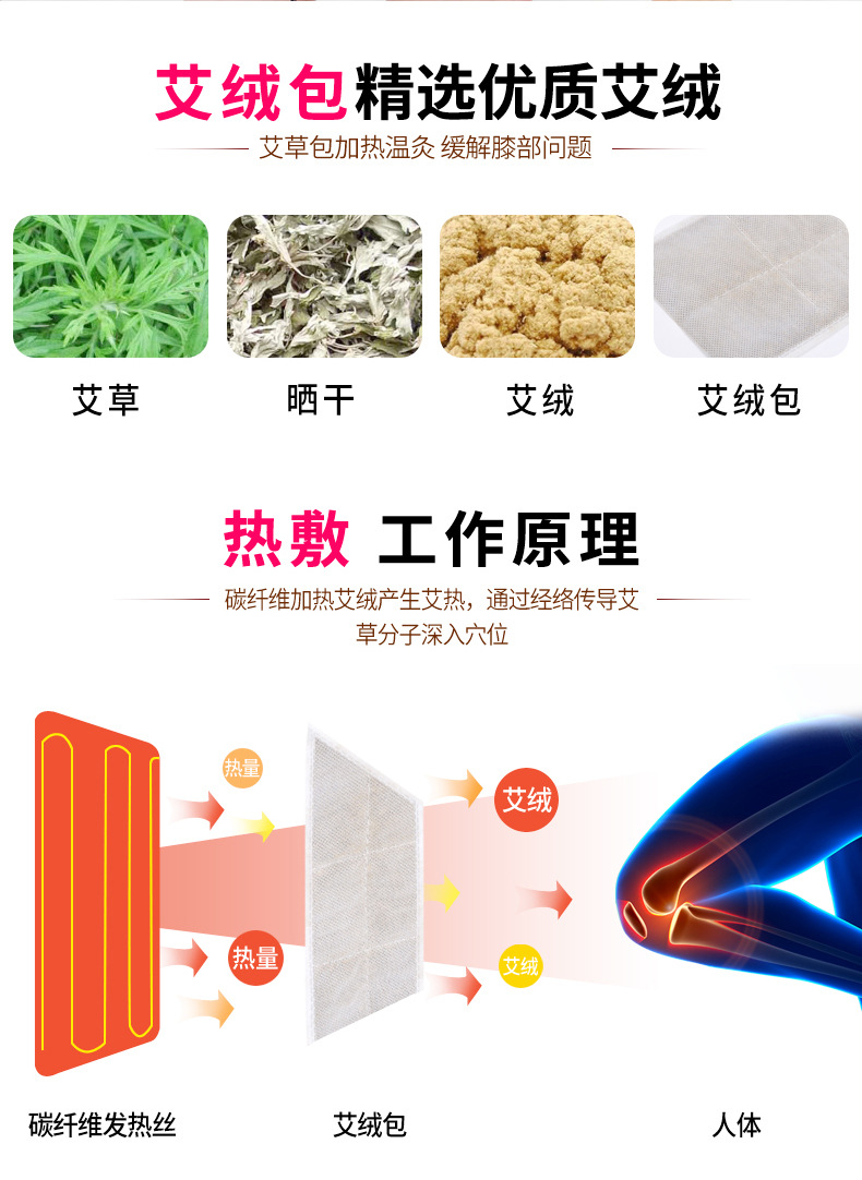 Cross-Border Electric Heating Kneecap Hot Compress Moxibustion Electric Heating Leggings for the Elderly Massage Knees Winter Warm Old Cold Legs