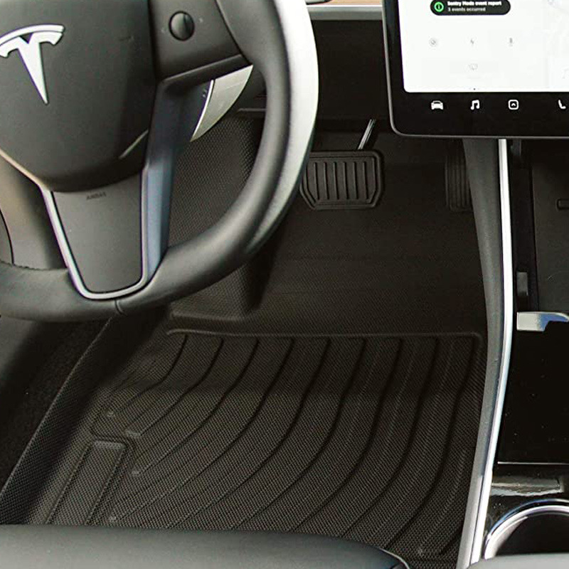 Applicable to Tesla MODEL3Ymodel X Model S Rubber TPE Fully Surrounded Foot Mat Car Supplies