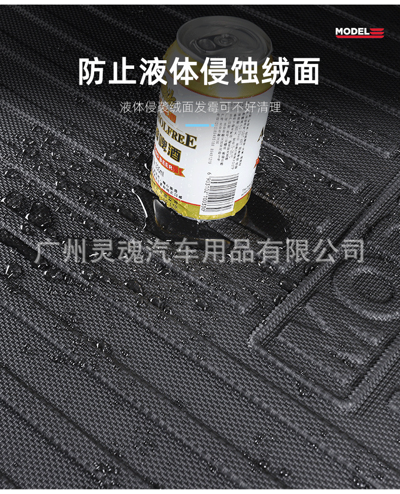 Applicable to Tesla MODEL3Ymodel X Model S Rubber TPE Fully Surrounded Foot Mat Car Supplies Applicable to Tesla MODEL3Ymodel X Model S Rubber TPE Fully Surrounded Foot Mat Car Supplies