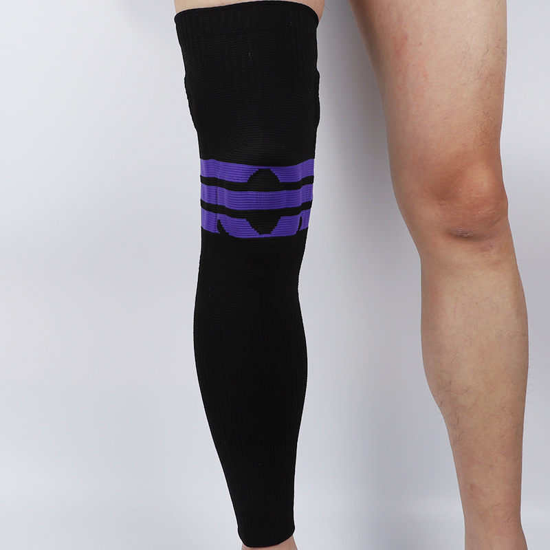 Basketball Sports Kneecaps Mountaineering Kneecap Outdoor Riding Pressure Sports Protective Gear Long Silicone Nylon Kneecap