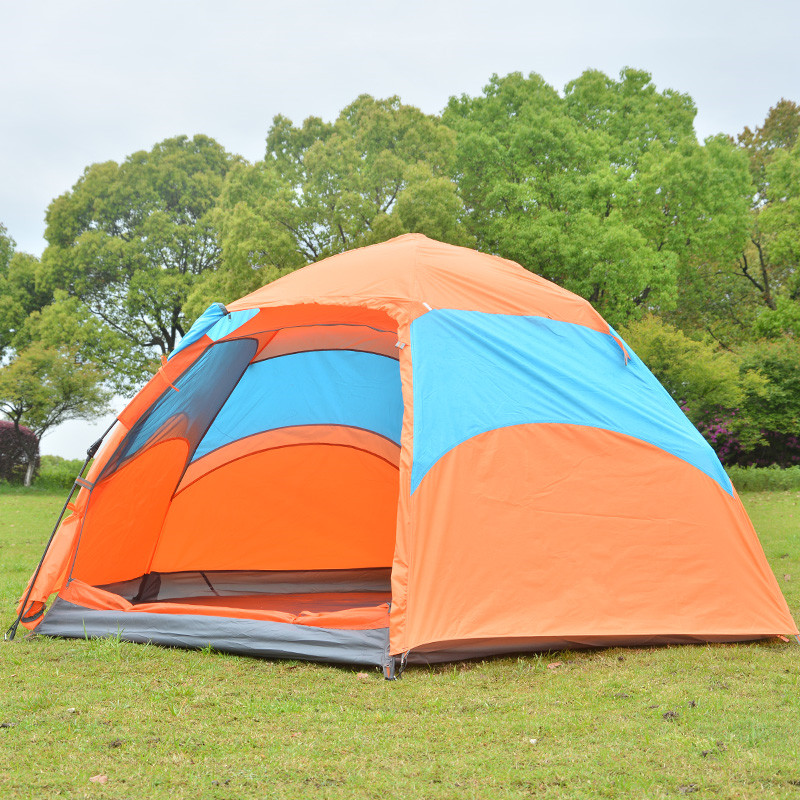 Outdoor 8 people fully automatic spring tent camping waterproof uv tent camping tent Outdoor 8 people fully automatic spring tent camping waterproof uv tent camping tent