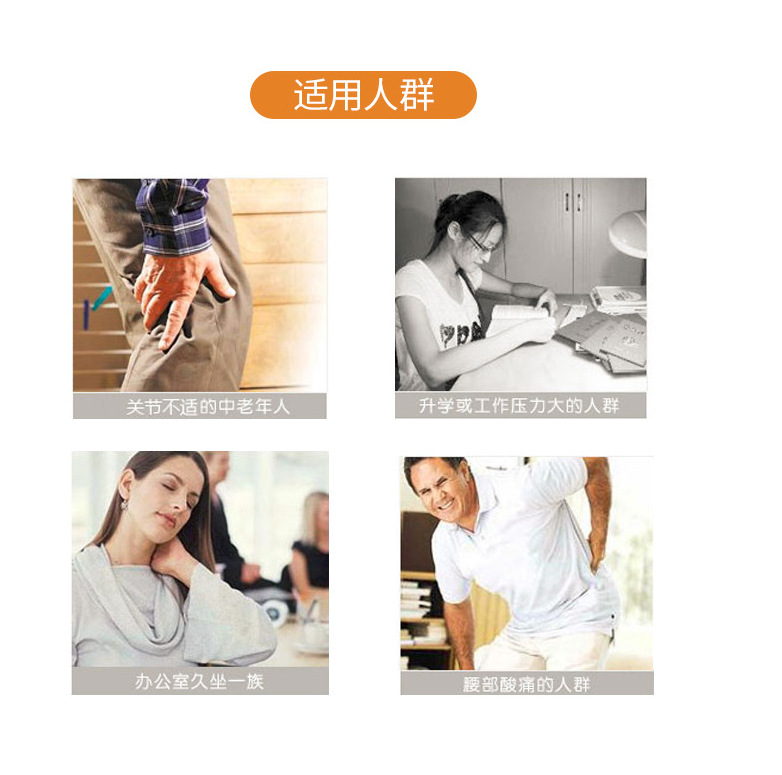 Four Seasons Pure Colored Cotton Sports Knitted Old Cold Leg Warm Kneecap Leggings for the Elderly Cold-Proof Warm Kneecap Factory Wholesale