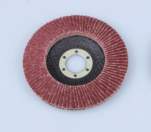 Alumina Brown Fused Alumina Red Sand Net Cover Louvre Blade Flap Disc Polishing Wheel Polishing Pad Manufacturer 100 * 16mm