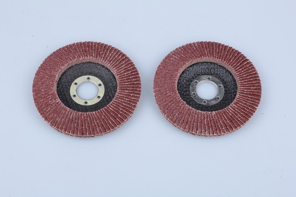 Alumina Brown Fused Alumina Red Sand Net Cover Louvre Blade Flap Disc Polishing Wheel Polishing Pad Manufacturer 100 * 16mm