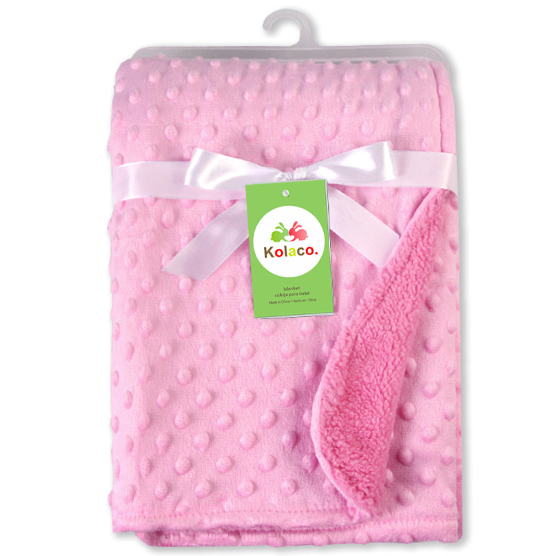 Doudou Blanket Bubble Blanket Baby Car Blanket Outdoor Baby Holding Blanket Double Layer Warm Solid Color Foam Blanket Soft Doudou Blanket Bubble Blanket Baby Car Blanket Outdoor Baby Holding Blanket Double Layer Warm Solid Color Foam Blanket Soft