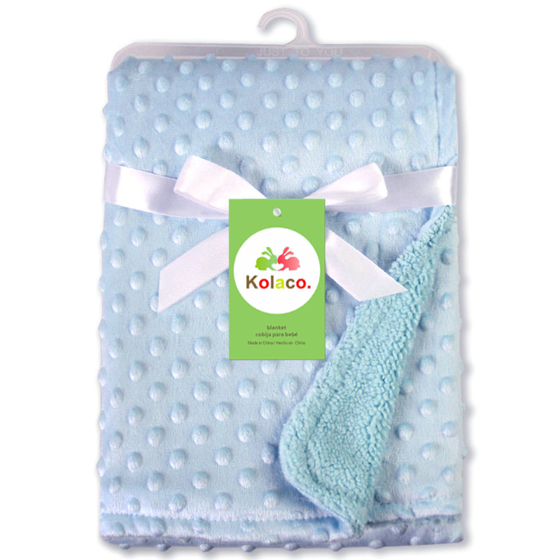 Doudou Blanket Bubble Blanket Baby Car Blanket Outdoor Baby Holding Blanket Double Layer Warm Solid Color Foam Blanket Soft Doudou Blanket Bubble Blanket Baby Car Blanket Outdoor Baby Holding Blanket Double Layer Warm Solid Color Foam Blanket Soft