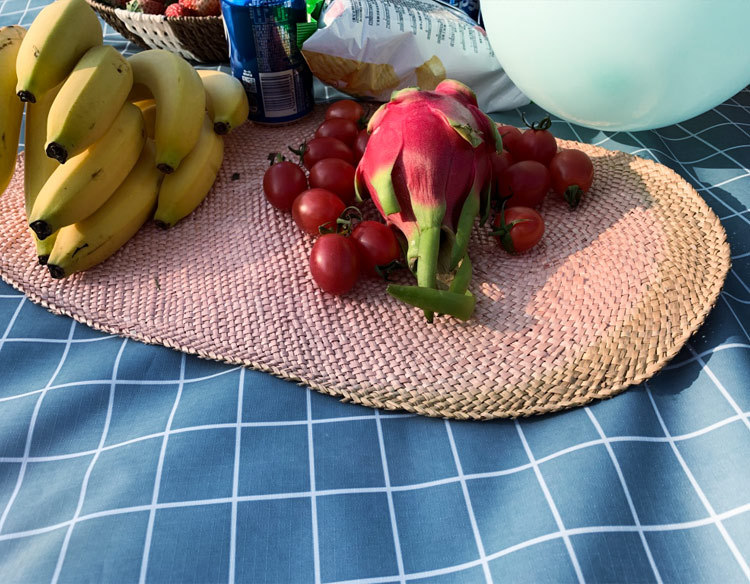 Factory Wholesale New Plaid Picnic Mat Ins Style Picnic Blanket Beach Mat Outdoor Mat Camping Waterproof and Moisture-Proof Liner