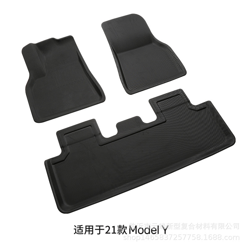 Suitable for Tesla Foot Mat Model 3Y AllWeather Car Foot Mat Tail Box Mat TPR Material XPe Floor Mat Suitable for Tesla Foot Mat Model 3Y AllWeather Car Foot Mat Tail Box Mat TPR Material XPe Floor Mat