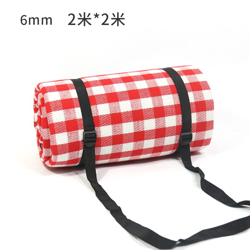 High-Profile Figure Picnic Mat Thickened Outdoor Floor Mat Placemat Portable Moisture Proof Pad Picnic Blanket Foldable Waterproof Camping