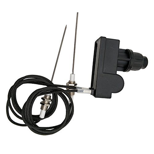 AA out 2 Pulse Igniter with 900mm Thread Ignition Needle Two Oven Stove Electronic Lighter Assembly