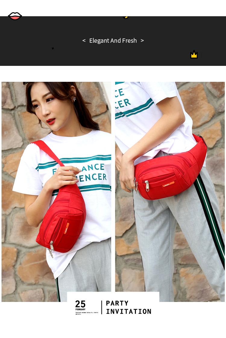 Factory Direct Sales Sports Waist Bag Wholesale Custom Logo Men's and Women's Fashion Mobile Phone Waist Bag Outdoor Waterproof Crossbody Chest Bag Factory Direct Sales Sports Waist Bag Wholesale Custom Logo Men's and Women's Fashion Mobile Phone Waist Bag Outdoor Waterproof Crossbody Chest Bag