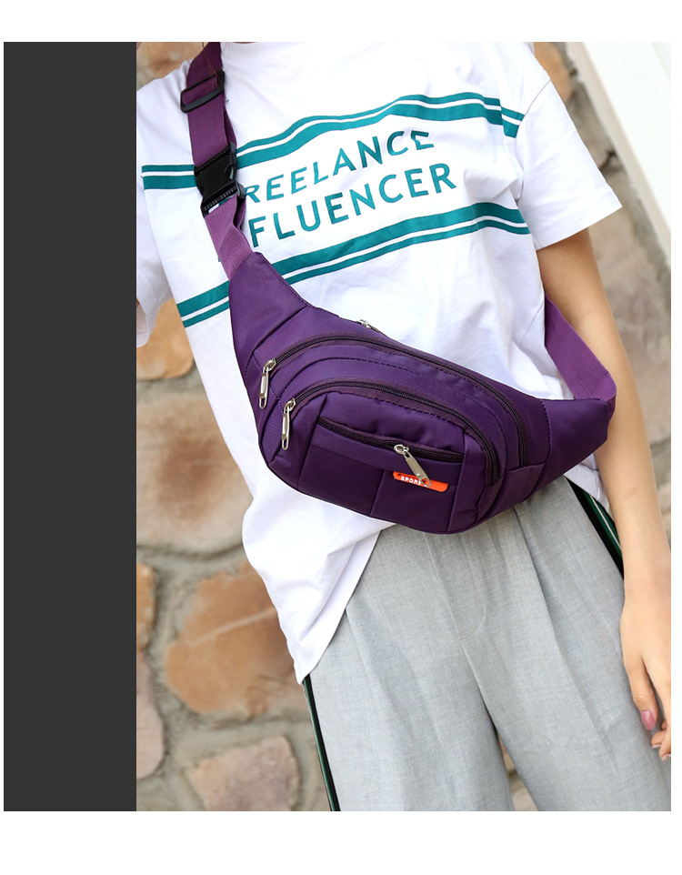 Factory Direct Sales Sports Waist Bag Wholesale Custom Logo Men's and Women's Fashion Mobile Phone Waist Bag Outdoor Waterproof Crossbody Chest Bag Factory Direct Sales Sports Waist Bag Wholesale Custom Logo Men's and Women's Fashion Mobile Phone Waist Bag Outdoor Waterproof Crossbody Chest Bag