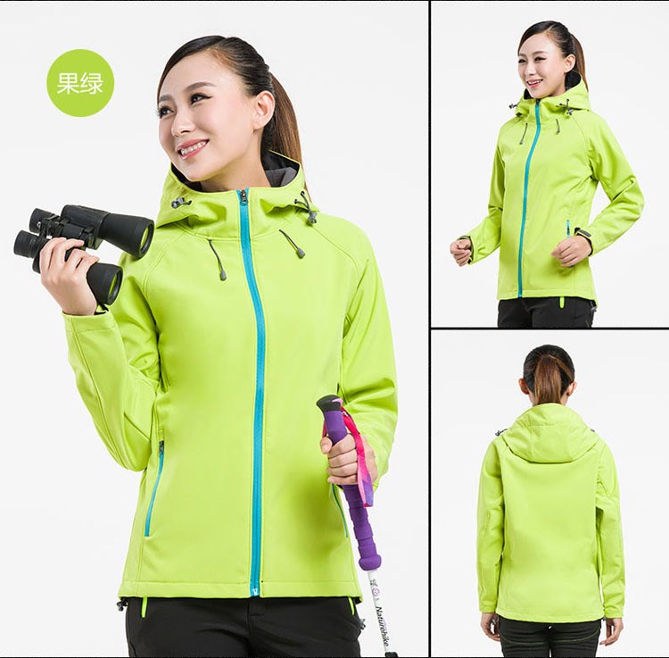 Autumn and Winter Fleece-Lined Shell Jacket Warm Work Clothes Outdoor Windproof Clothing Hooded Fleece Cold Protective Clothing Tooling Custom Logo