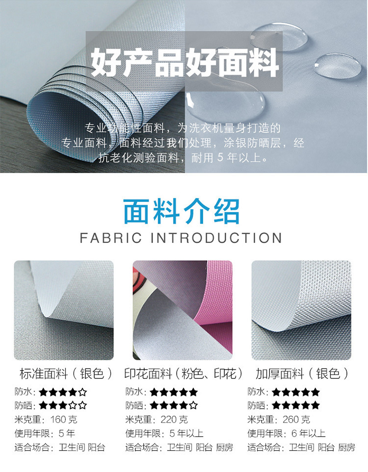 Full-Automatic Washing Machine Cover Oxford Cloth Silver Pastebrushing Waterproof and Sun Protection Wave Wheel Washing Machine Cover Sunshade Dust Cover Cross-Border