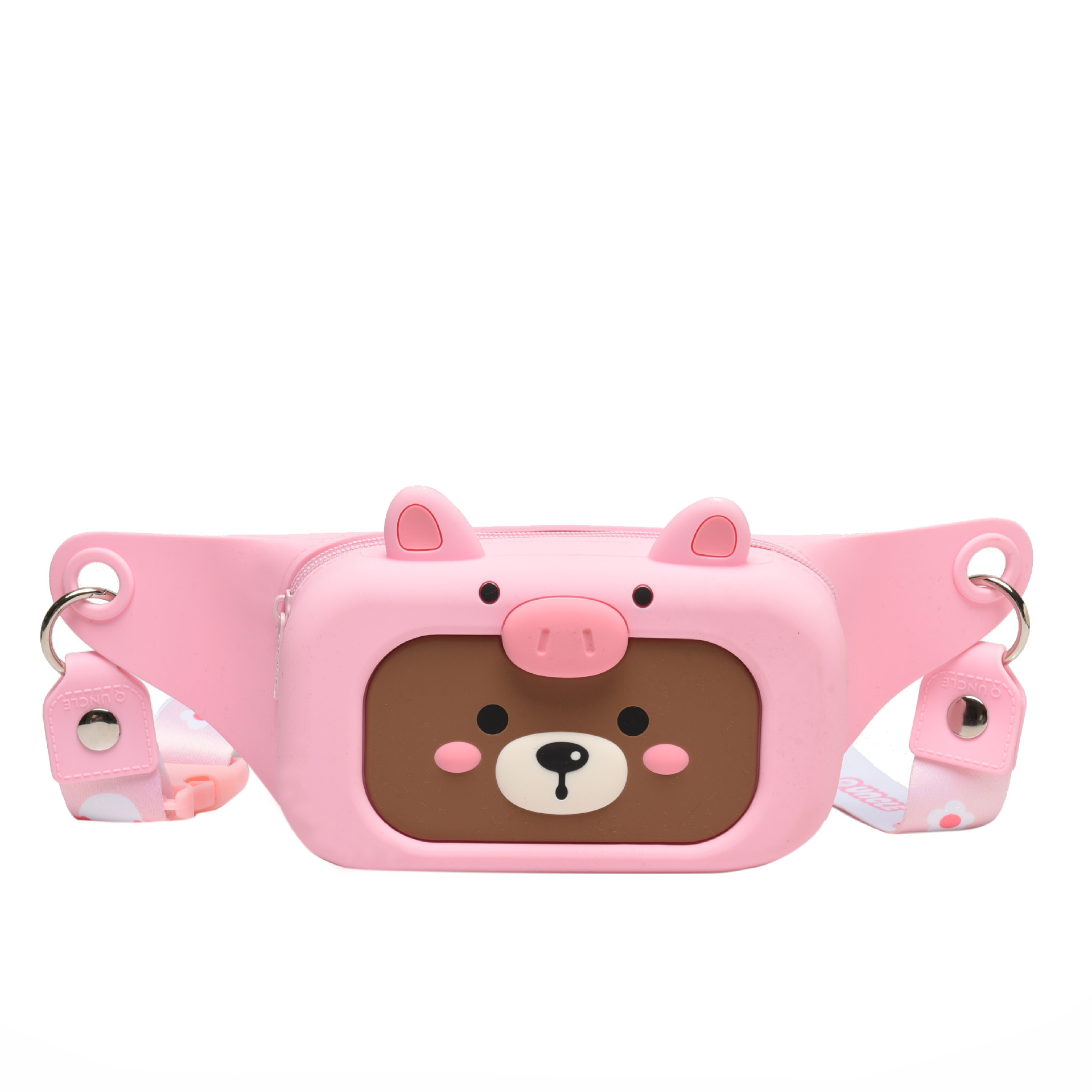 Children&#039;s Bag Little Girl Fashion Crossbody Waist Bag Korean Cute College Student Shoulder Bag Cartoon Trendy Chest Bag Wholesale