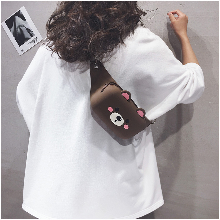 Children's Bag Little Girl Fashion Crossbody Waist Bag Korean Cute College Student Shoulder Bag Cartoon Trendy Chest Bag Wholesale Children's Bag Little Girl Fashion Crossbody Waist Bag Korean Cute College Student Shoulder Bag Cartoon Trendy Chest Bag Wholesale