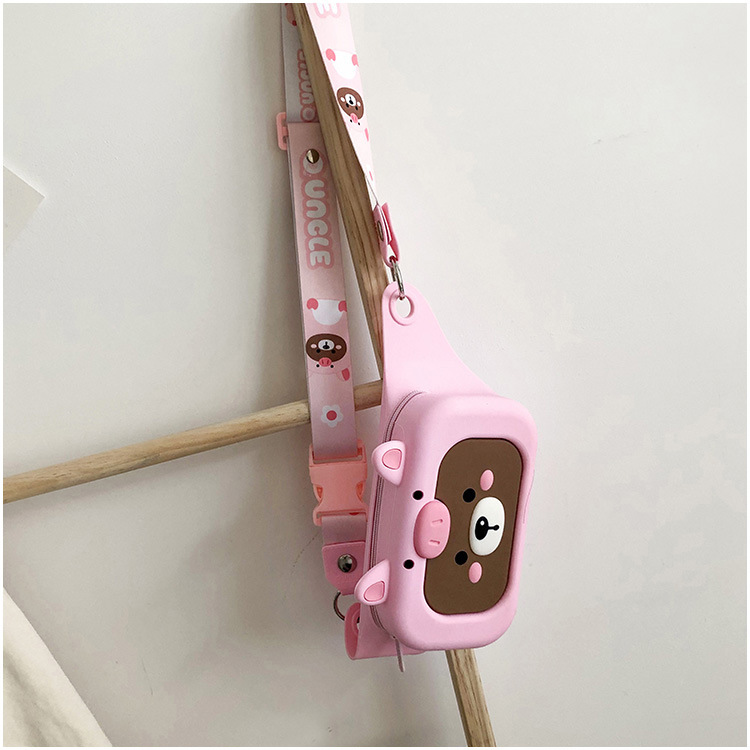 Children's Bag Little Girl Fashion Crossbody Waist Bag Korean Cute College Student Shoulder Bag Cartoon Trendy Chest Bag Wholesale Children's Bag Little Girl Fashion Crossbody Waist Bag Korean Cute College Student Shoulder Bag Cartoon Trendy Chest Bag Wholesale