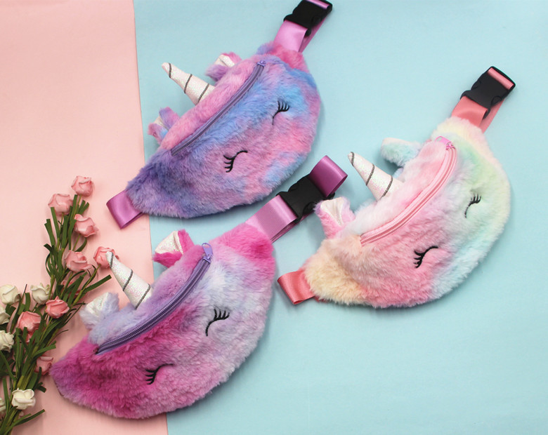 Season Children's Plush Waist Bag Unicorn Waist Bag Cartoon Shoulder Messenger Bag Girl Student Cute Chest Bag Season Children's Plush Waist Bag Unicorn Waist Bag Cartoon Shoulder Messenger Bag Girl Student Cute Chest Bag