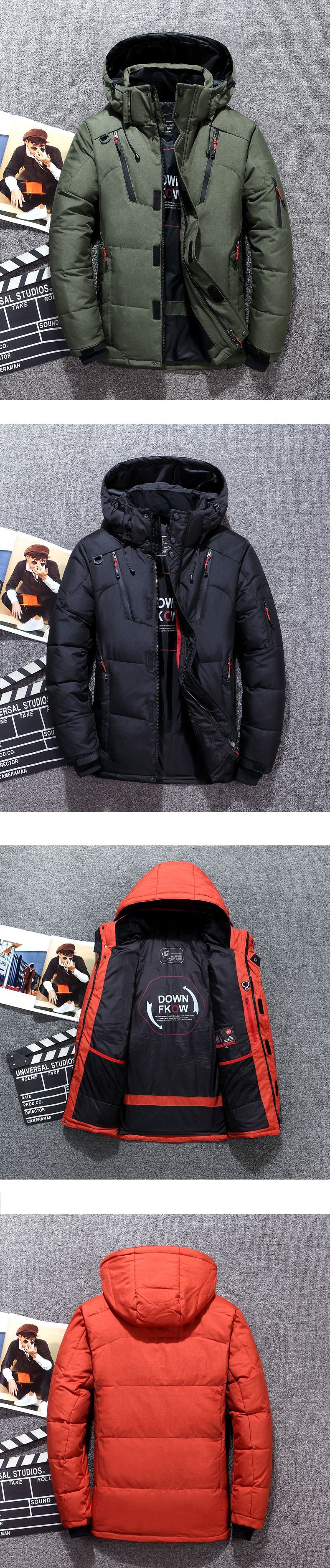 2020 New Men's Outdoor down Jacket Short Sports Slim Fit Thickened Youth Hooded down Jacket One Piece Dropshipping 2020 New Men's Outdoor down Jacket Short Sports Slim Fit Thickened Youth Hooded down Jacket One Piece Dropshipping
