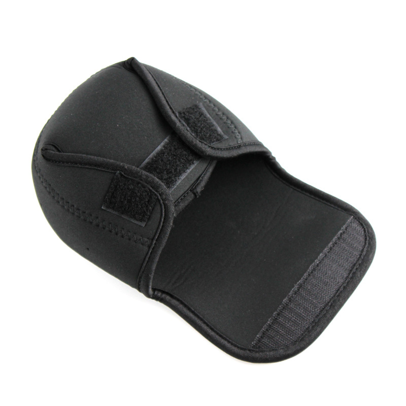 Factory Spot Slotted Spinning Wheel Type Fishing Wheel Pack Fishing Wheel Protection Soft Cover Elastic Soft Cover Cross-Border Export F46 Three Factory Spot Slotted Spinning Wheel Type Fishing Wheel Pack Fishing Wheel Protection Soft Cover Elastic Soft Cover Cross-Border Export F46 Three