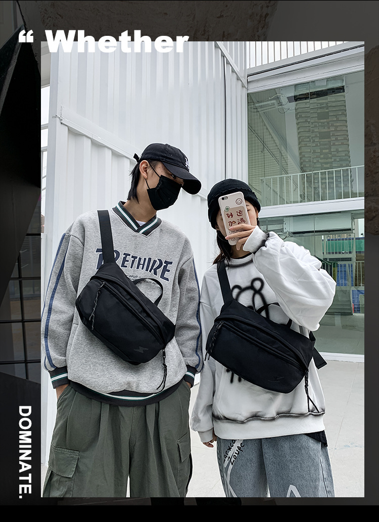 New Fashion Brand Slanted Chest Bag Men's Korean Fashion Functional Bag Sports One-Shoulder Messenger Bag Men's Waist Bag Wholesale New Fashion Brand Slanted Chest Bag Men's Korean Fashion Functional Bag Sports One-Shoulder Messenger Bag Men's Waist Bag Wholesale