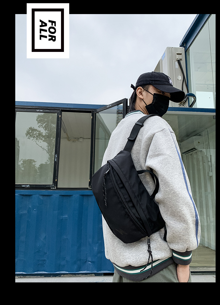 New Fashion Brand Slanted Chest Bag Men's Korean Fashion Functional Bag Sports One-Shoulder Messenger Bag Men's Waist Bag Wholesale New Fashion Brand Slanted Chest Bag Men's Korean Fashion Functional Bag Sports One-Shoulder Messenger Bag Men's Waist Bag Wholesale