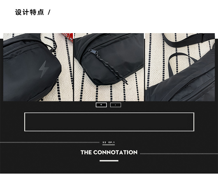 New Fashion Brand Slanted Chest Bag Men's Korean Fashion Functional Bag Sports One-Shoulder Messenger Bag Men's Waist Bag Wholesale New Fashion Brand Slanted Chest Bag Men's Korean Fashion Functional Bag Sports One-Shoulder Messenger Bag Men's Waist Bag Wholesale