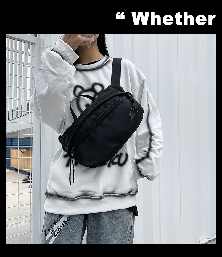 New Fashion Brand Slanted Chest Bag Men's Korean Fashion Functional Bag Sports One-Shoulder Messenger Bag Men's Waist Bag Wholesale New Fashion Brand Slanted Chest Bag Men's Korean Fashion Functional Bag Sports One-Shoulder Messenger Bag Men's Waist Bag Wholesale
