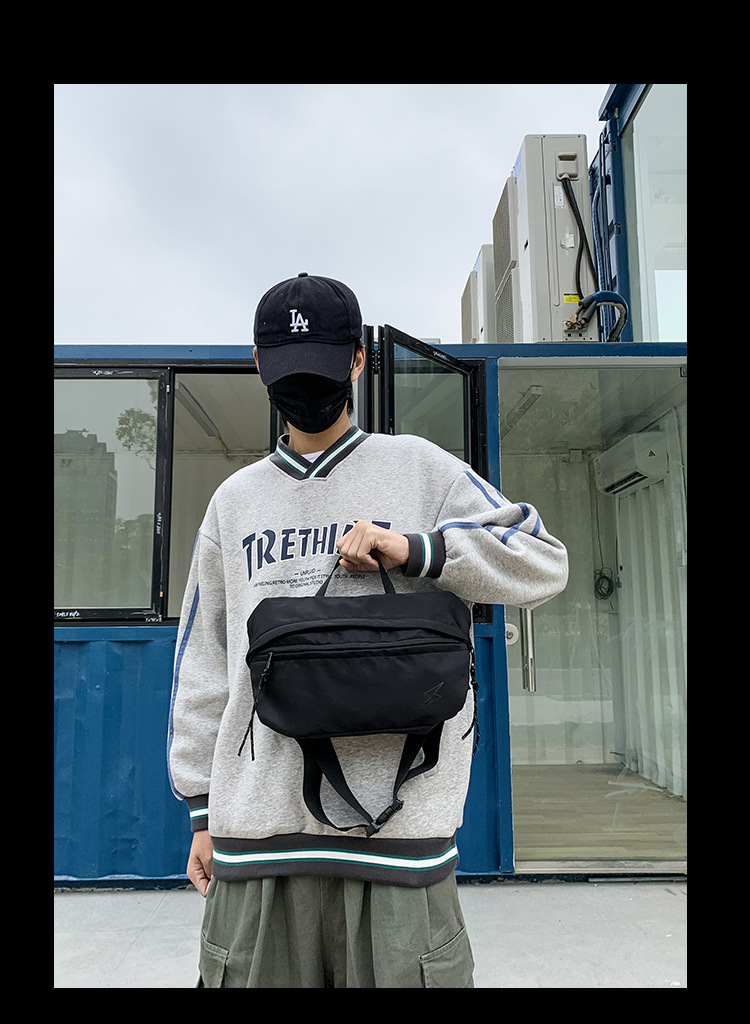 New Fashion Brand Slanted Chest Bag Men's Korean Fashion Functional Bag Sports One-Shoulder Messenger Bag Men's Waist Bag Wholesale New Fashion Brand Slanted Chest Bag Men's Korean Fashion Functional Bag Sports One-Shoulder Messenger Bag Men's Waist Bag Wholesale