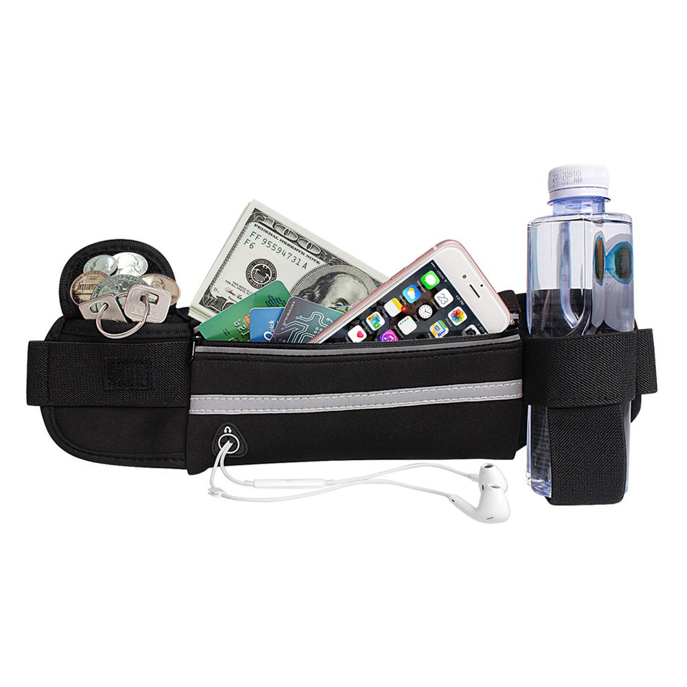 Bag Waterproof Waist Pack CloseFitting Invisible Belt Bag Fitness AntiTheft Mobile Phone Waist Bag Bottle Waist Pack