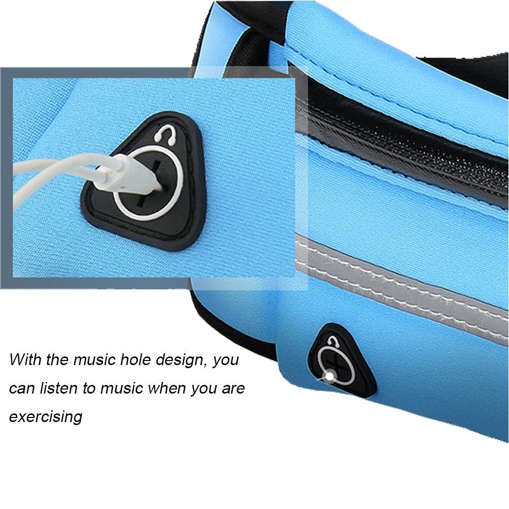 Bag Waterproof Waist Pack CloseFitting Invisible Belt Bag Fitness AntiTheft Mobile Phone Waist Bag Bottle Waist Pack