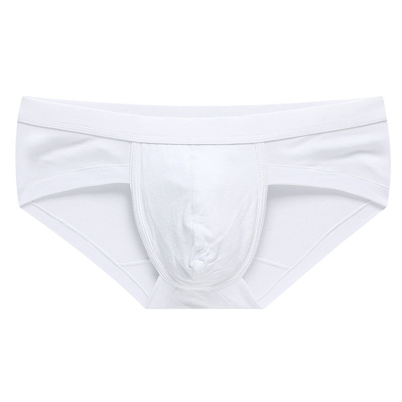 Men&#039;s Underwear Triangle Modal Low Waist Sexy U Convex Bag White Underwear Men&#039;s Small Boxer Shorts Underpants Fashion
