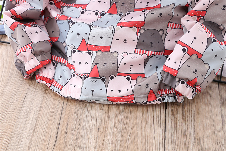 Winter New Multi-Color Cartoon Medium and Large Children Thickened Cotton Lining Outdoor Jacket Coat Winter New Multi-Color Cartoon Medium and Large Children Thickened Cotton Lining Outdoor Jacket Coat