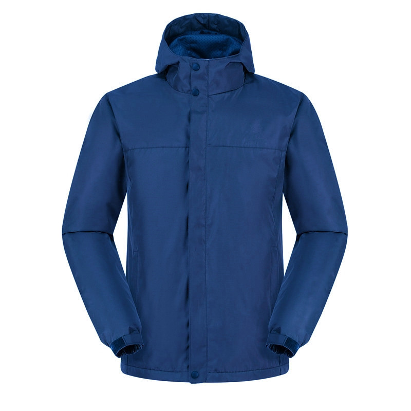 Customized Men&#039;s Windbreaker Hooded Advertising Windbreaker Outdoor Cotton-Padded Coat Men&#039;s and Women&#039;s Shell Jacket Men&#039;s Coat Waterproof Sports Windbreaker