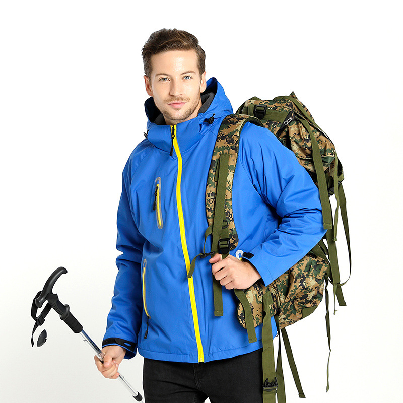 Shell Jacket Customized Outdoor Sports Mountaineering Suit Coat Autumn and Winter Thermal and Windproof Ski Suit Shell Jacket Customized Logo