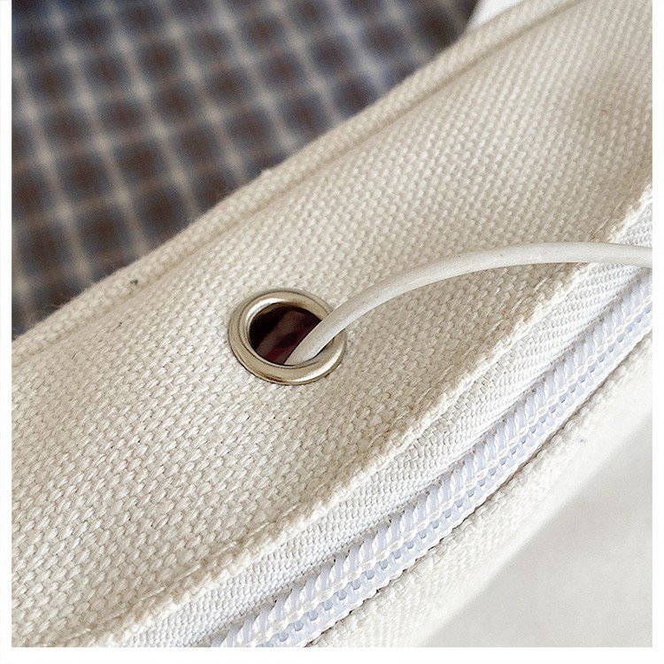 Cross-Border New Ladies' Purse Zipper Chest Bag Canvas with Dog Waist Bag Mobile Phone Waist Bag Sports Messenger Bag Cross-Border New Ladies' Purse Zipper Chest Bag Canvas with Dog Waist Bag Mobile Phone Waist Bag Sports Messenger Bag