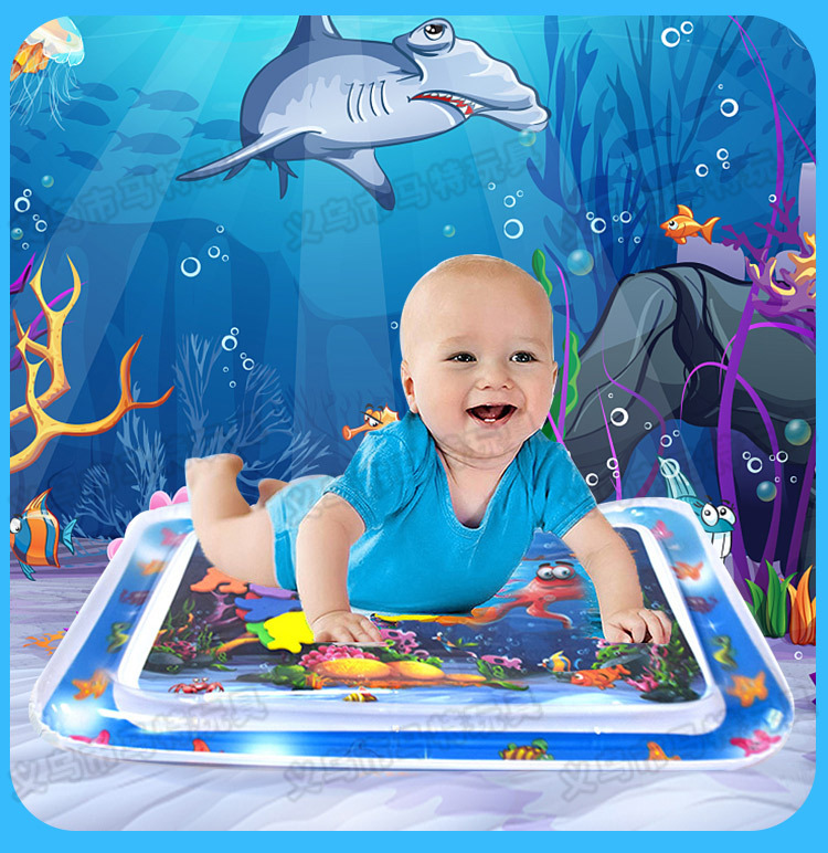 New Children's Inflatable Racket Pad Baby Racket Water Cushion PVC Ocean Fish Water Cushion Parent-Child Interaction Toys Racket Pad New Children's Inflatable Racket Pad Baby Racket Water Cushion PVC Ocean Fish Water Cushion Parent-Child Interaction Toys Racket Pad