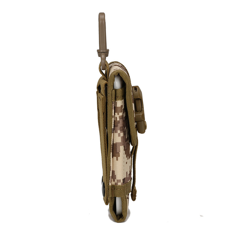 Tactical Camouflage Field Kit Outdoor Mobile Phone Bag Accessories Pannier Bag Accessories Small Waist Bag Multifunctional Molle Bag